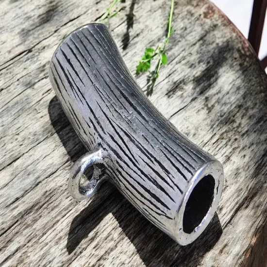 *5* 32x9mm Antique Silver Bail Connector Tubes {3}