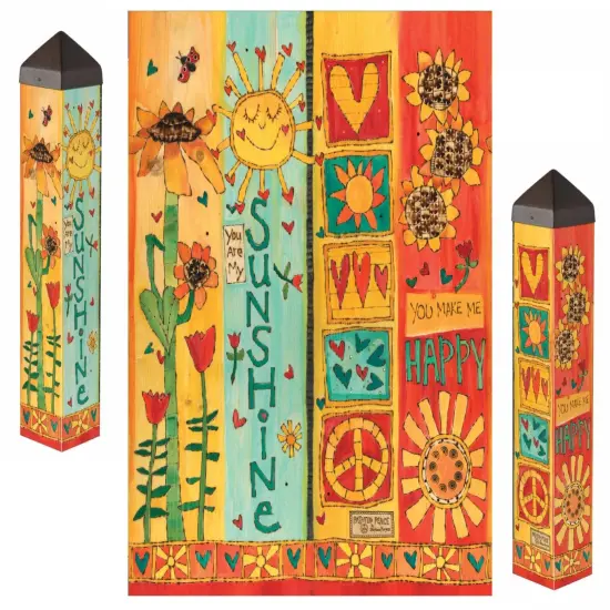 You Are My Sunshine Art Pole 20 Inches Tall {1}
