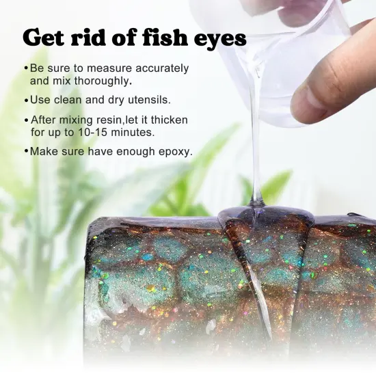 LET'S RESIN 1/2 Gallon Casting Epoxy Resin,Bubble Free & Crystal Clear Epoxy Resin Kit,2 Part Resin and Hardener for Jewelry Making,Crafts,Tumbler,Art {6}