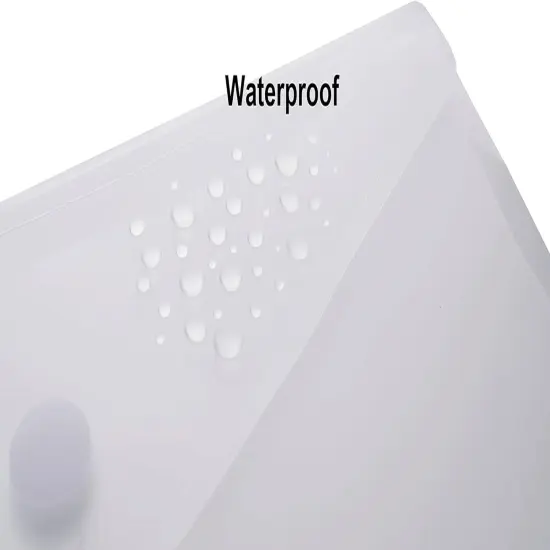 8.5 x 11 Clear Letter Sized Plastic Envelopes {3}