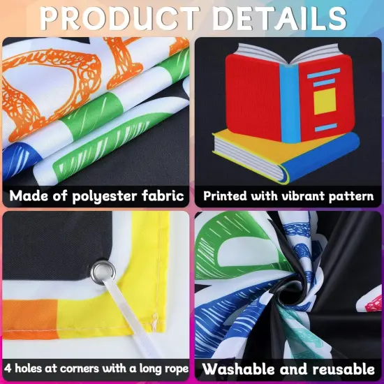 Classroom Colorful Welcome Door Cover Banner Wall Decor {3}