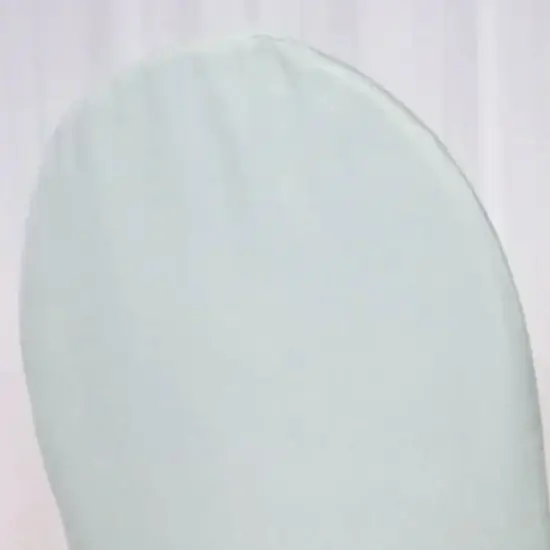 Silver Polyester Chair Cover Elegant Banquet Event Seating {3}