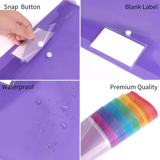 48pcs Plastic Envelopes Poly Envelopes {2}