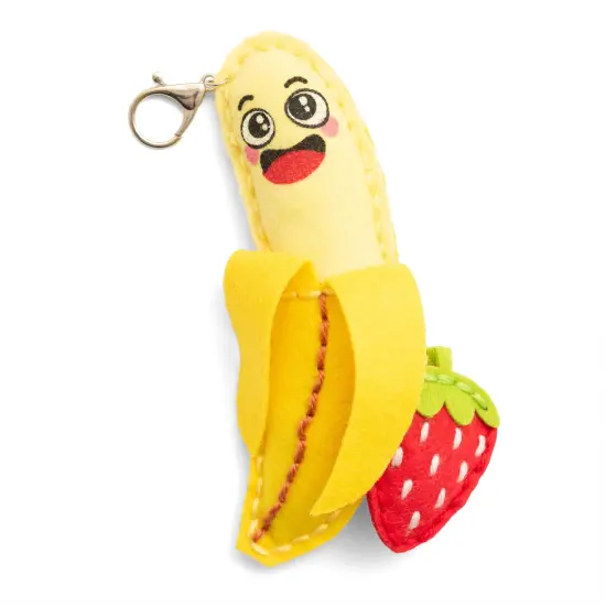 Colorbok Sew Cute! Felt Keychain-Banana {3}