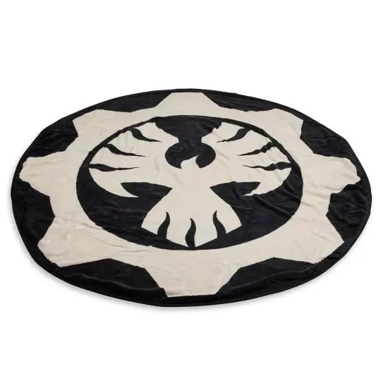 Gears of War Phoenix Omen Round Fleece Throw Blanket - 60” {3}