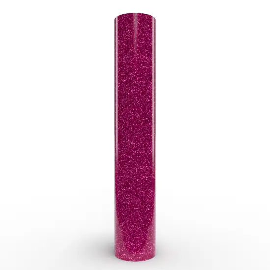 Siser&reg; Glitter Heat Transfer Vinyl, 11.8" x 60" Cherry {1}