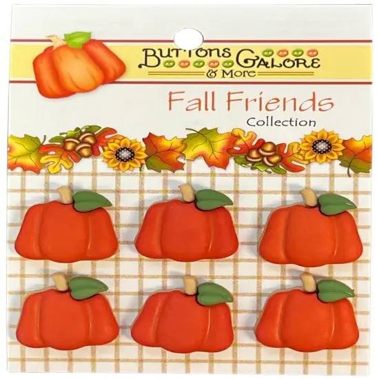 Buttons Galore Button Theme Pack-Pumpkins {1}