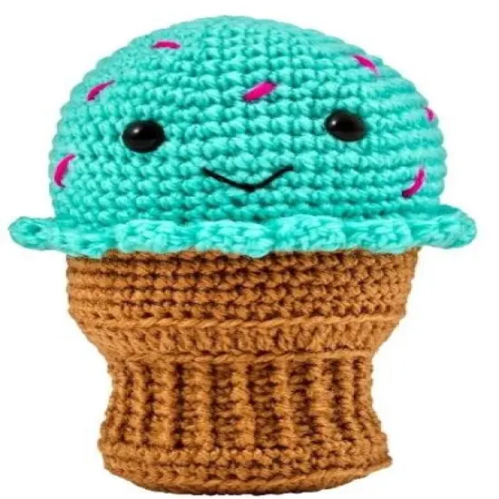 Bucilla Amigurumi Kit-5" - Ice Cream Cone {3}