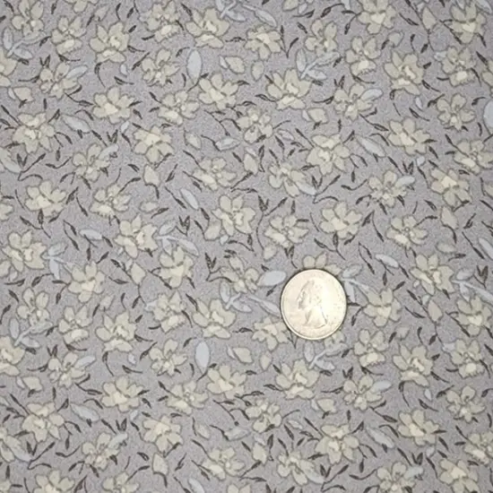 1 Yard Gray Chelsea Chiffon Apparel Fabric, Lightweight Sheer Polyester, 58/60" Width {3}