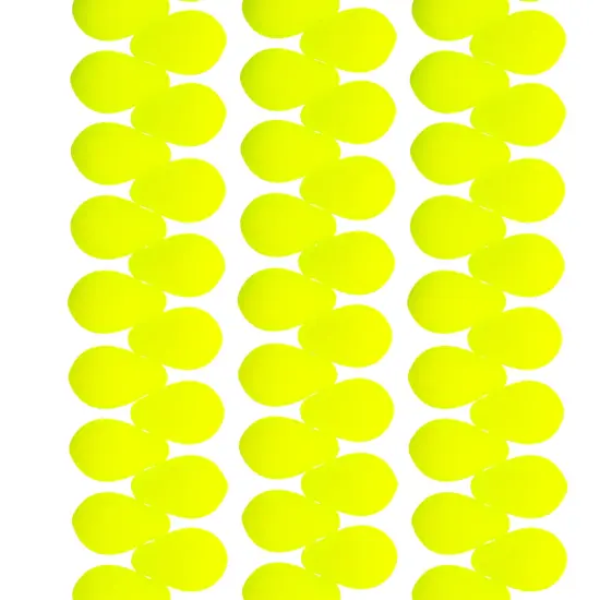 John Bead 114pcs 6x9mm Czech Glass White Alabaster Velvet Drop Bead Strands Lime {2}