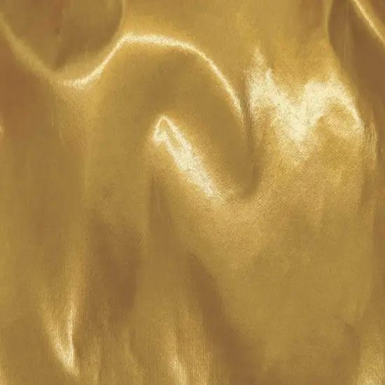 1 Yard Soft Gold Vinyl Fabric 54/55" Wide Shiny Material for Costumes & Home Decor {1}