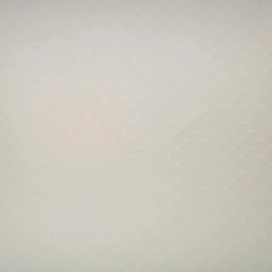 1 Yard Lightweight Swiss Dot Chiffon Fabric Solid Woven Sheer Drapery 57/58" Width WHITE {1}