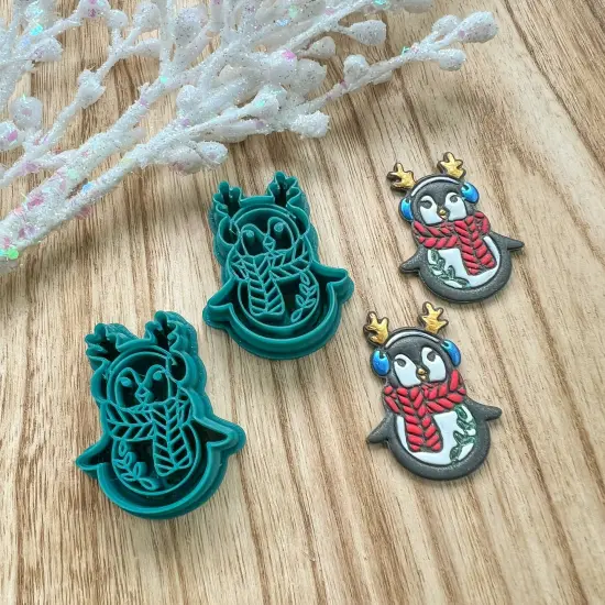PENGUIN | CHRISTMAS | CLAY CUTTERS {3}