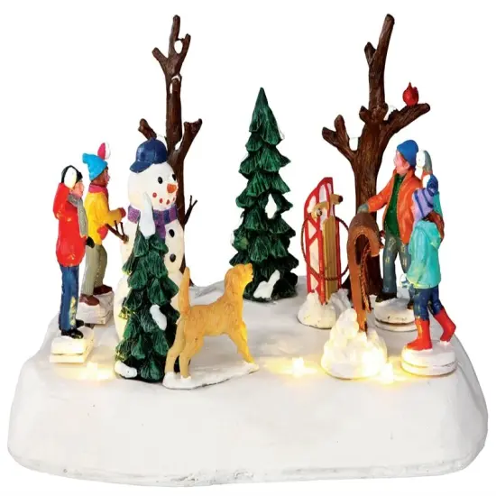 Lemax Look Out! - Snowball Fight {1}