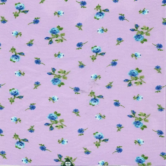 1 Yard Ditsy Floral Flower CEY Print Woven Fabric Lightweight 58/59 Inches Wide LAVENDER {1}