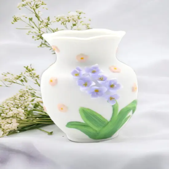 Ceramic Mini Tulip Flowers Vase, Incense Jar, Wedding D&eacute;cor or Gift, Anniversary D&eacute;cor or Gift, Home D&eacute;cor, Vanity Decor {2}
