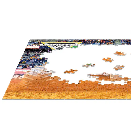 Eurographics: Monster Jam Grave Digger - 550 Piece Puzzle - Iconic Monster Truck-Shaped Collectible Tin, 19x13" Action Jigsaw, Officially Licensed {6}