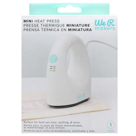 We R Mini Heat Press-White {1}