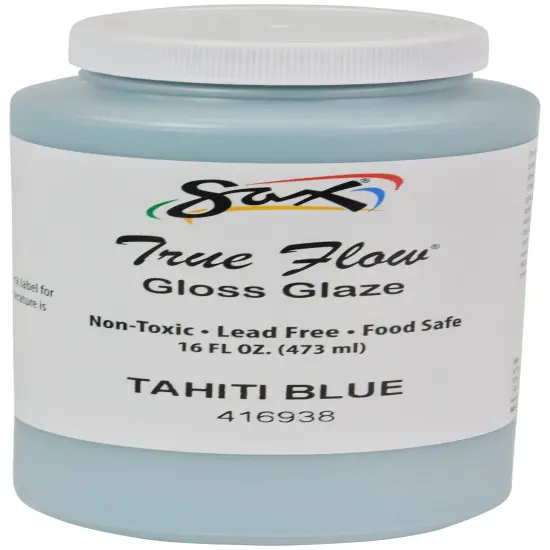 Sax Gloss Glaze, Tahiti Blue, 1 Pint {3}