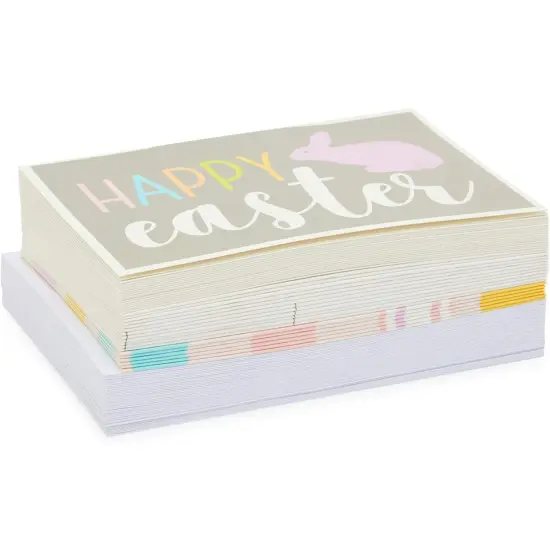 Happy Easter Blank Greeting Cards with Envelopes, 6 Designs (4x6 In, 36 Pack) Multicolor {7}