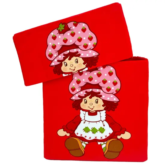 Strawberry Shortcake: Storable 8" Box - Red Character Themed Bin, Fabric Storage Container, Opening Top Lid, Holds Toys-Books-Games & More, Licensed {3}