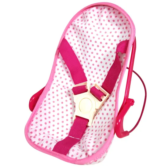 Lissi: 8" Baby Doll: Bath Tub, Potty & Animal Playset - Pink & White - Bath Time & Nurturing Playset, Carrier, 6pc Animal Toys, Kids & Toddlers Age 2+ {4}