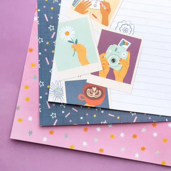 Shimelle Live The Dream Project Pad 12"X12"-24 Sheets {6}