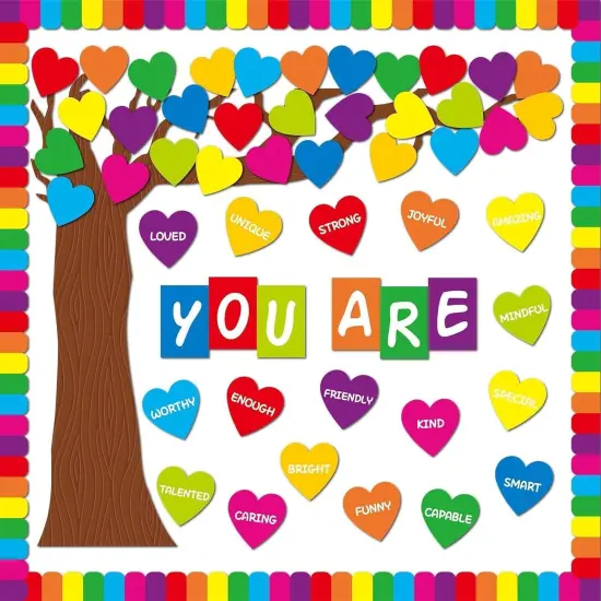 Classroom Tree Bulletin Board Decorations Set {1}