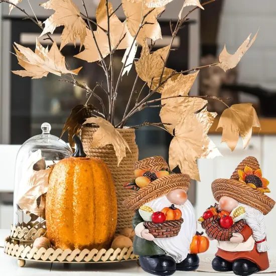 Fall Gnomes Decorations for Home(Fall Gnomes Figurines) {4}