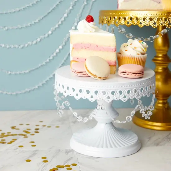 10mm Crystal Chandelier Beads, Clear Garland String for Christmas Tree (100 Ft) {2}