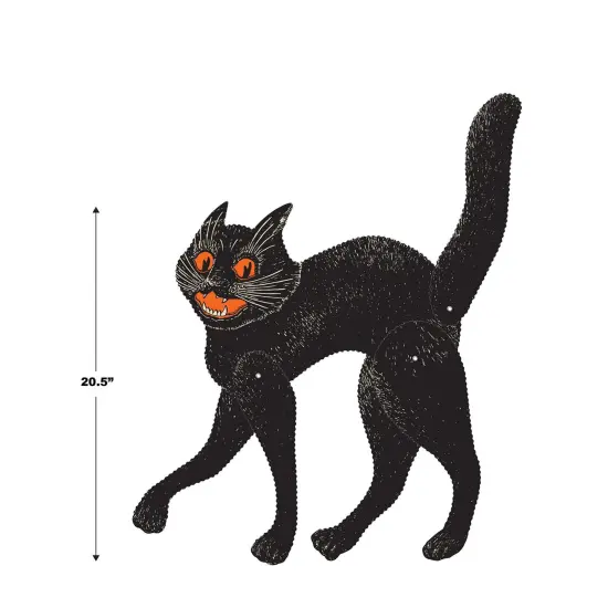 Jointed Scratch Cat - Black {1}