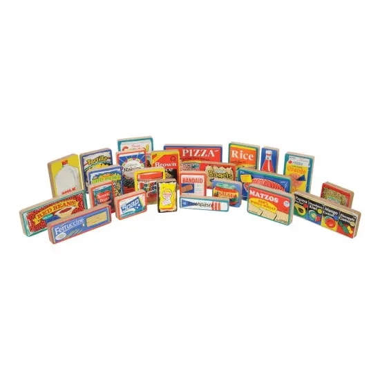 Kaplan Early Learning Company Grocery Store Play Food {4}