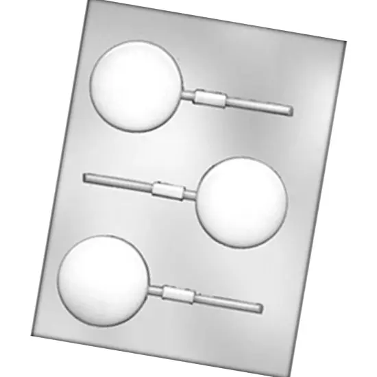 Craft Delicious Round Chocolate Suckers with This Mold {2}