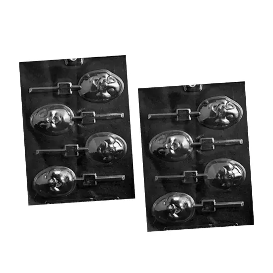 Egg Head Lolly Chocolate Mold for Fun Easter Treats {5}