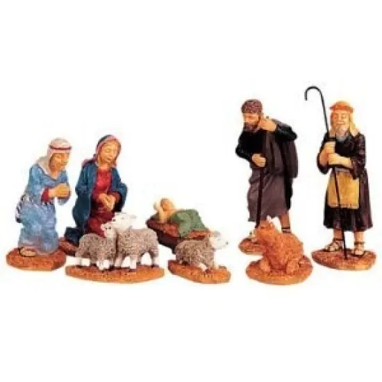 Lemax Nativity Village 3 Inch Figurines - 8 Piece Set {3}