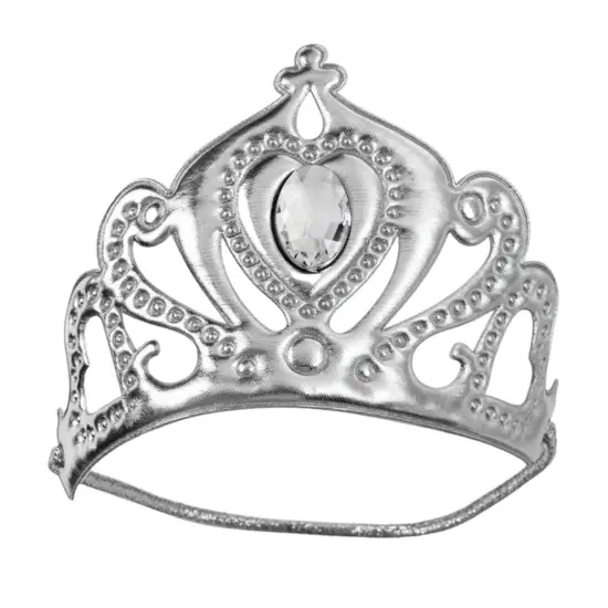 Royal Queen Costume Tiara Silver {1}
