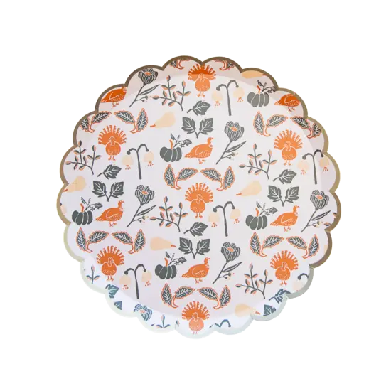 BONJOUR FETE X THE HOUSE THAT LARS BUILT THANKSGIVING SMALL PLATES {1}