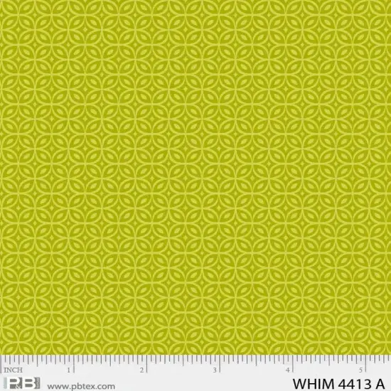 Olive Green Whimsy Optic 44"/45" Fabric Per Yard {1}