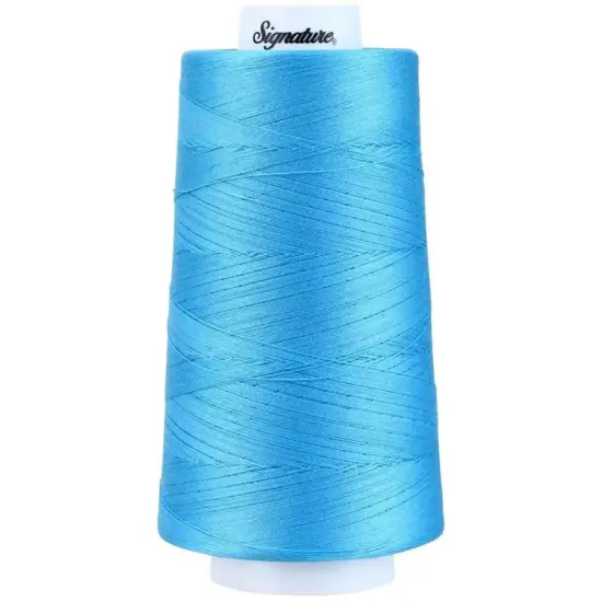 F204 Soft Cyan Signature Cotton Thread {1}