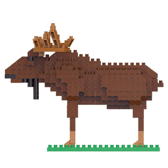 Mini Building Blocks - Moose {5}