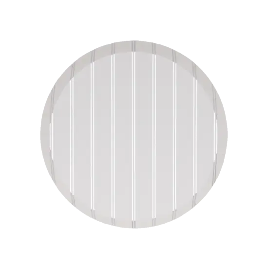 SILVER SIGNATURE STRIPE SMALL PLATES {1}