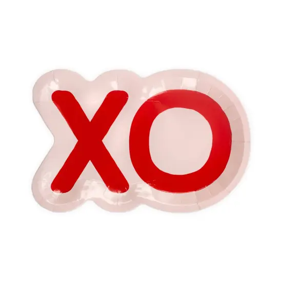 XO VALENTINE'S DAY PLATES {1}