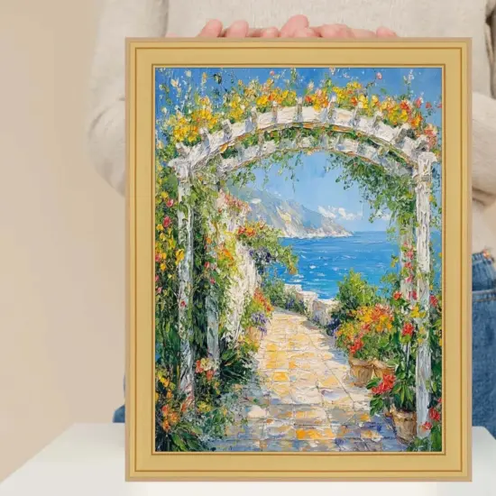 Modern Bright Gold Metal Picture Frame 12x15 frame {2}