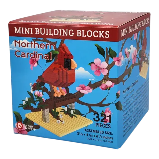 Mini Building Blocks - Cardinal {2}