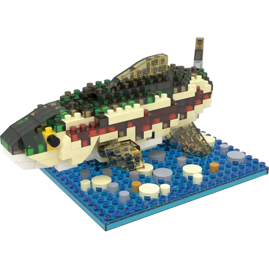 Mini Building Blocks - Rainbow Trout {2}