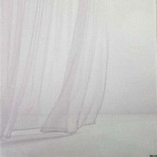 Sheer Elegance Designer Printed AIDA Fabric. Canvas for embroidery with an applied backgroundKF-1153A {1}