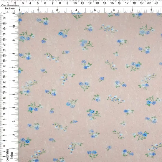 1 yard Ditsy Lace Digital Print Fabric 56/58 Inches Wide COCO {5}