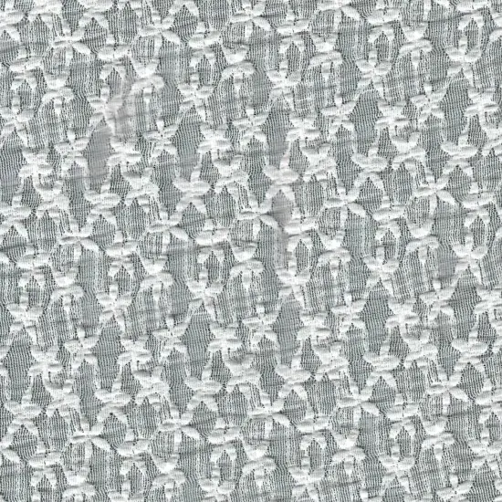 1 Yard Ditsy Flower Lace Fabric, Soft Stretch Lightweight Material 48/50" Wide IVORY {1}