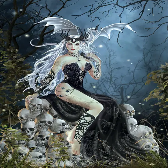 Sunsout Mad Queen 1000 pc Halloween Jigsaw Puzzle 67603 {1}