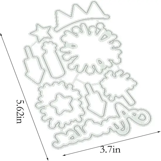 Happy 4th of July Stamps and Dies Set {2}